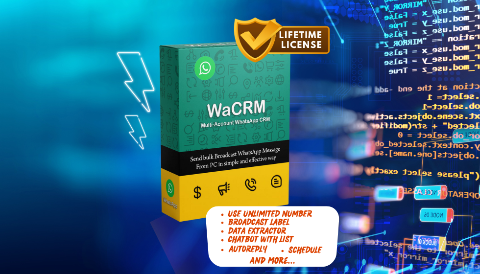 Software Blaster Wasap (WACRM)