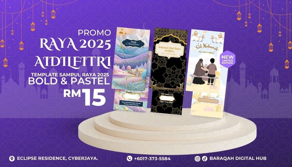 Template Sampul Raya 2025
