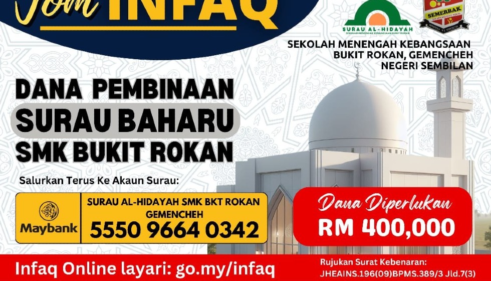 INFAQ DANA PEMBINAAN SURAU AL-HIDAYAH