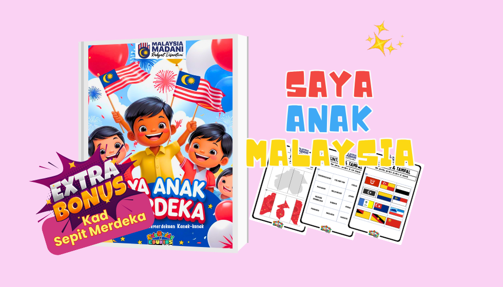 Buku Aktiviti Kemerdekaan : Saya Anak Malaysia